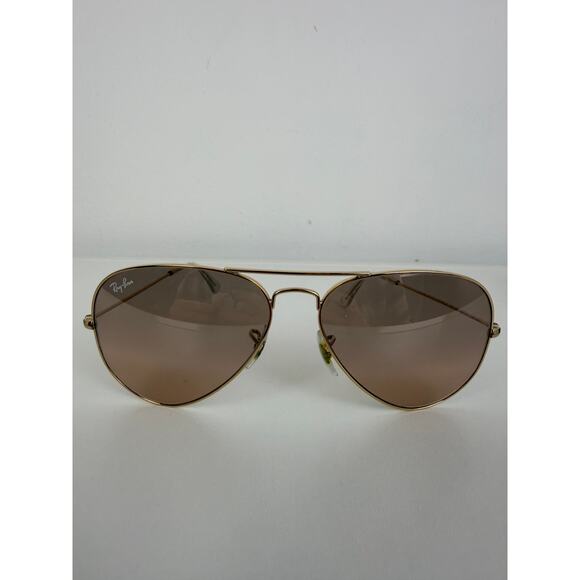 Ray-Ban Aviator Brown Gradient Lens Gold-Tone Metal Frame Sunglasses main image 5